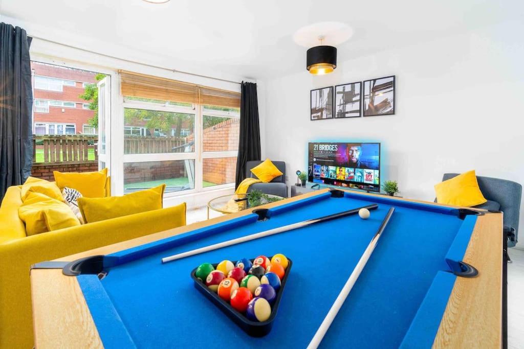 ✪Central✪6Bed✪ Parking✪Pool Table✪Private Patio ✪ Birmingham Esterno foto